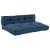 Perna pentru canapea pe palet 2 pcs Indigo 120 x 80 x 38 cm GartenMobel Dekor