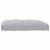 Perna pentru canapea pe palet Gri 120 x 80 x 12 cm Țesătură GartenMobel Dekor