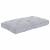 Perna pentru canapea pe palet Gri 120 x 80 x 12 cm Țesătură GartenMobel Dekor