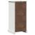 Dulap de Baie cu raft VIGO Alb și Alb Antic 37,5 x 34 x 80 cm GartenMobel Dekor