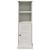 Dulap de Baie cu raft VIGO Alb și Alb Antic 37 x 34 x 110 cm GartenMobel Dekor