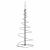 Pom de Crăciun LED 80 LED-uri Alb Cald 120 cm GartenMobel Dekor
