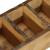 Tavă 4 pcs Maro 30 x 14 x 9 cm Lemn recuperat masiv GartenMobel Dekor