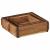 Tavă 2 pcs Maro 29 x 31 x 10 cm Lemn recuperat masiv GartenMobel Dekor