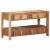 Cabinet TV cu sertar Maro 83 x 33 x 46 cm Lemn recuperat masiv GartenMobel Dekor