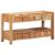 Cabinet TV cu sertar Maro 83 x 33 x 46 cm Lemn recuperat masiv GartenMobel Dekor