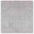 Covor Shaggy Antiderapant Gri 160 x 160 cm PP GartenMobel Dekor