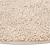 Covor Shaggy Antiderapant Crem 160 x 160 cm PP GartenMobel Dekor