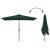 Umbrelă de soare dreptunghiulară 200 x 300 cm, Verde GartenMobel Dekor