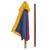 Masă de picnic pentru copii cu bănci și umbrelă, lemn multicolor  GartenMobel Dekor