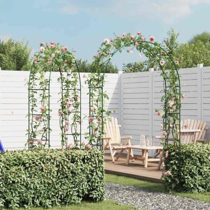 Pergolă arcuită pentru grădină, 2 buc GartenMobel Dekor