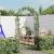 Poartă cu arc pentru grădină GartenMobel Dekor