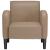 Canapea scaun cu cotiere Cappuccino 54 cm piele artificială GartenMobel Dekor