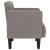 Canapea Scaun cu cotiere, gri taupe, 53 cm, textil GartenMobel Dekor