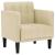 Canapea Scaun cu cotiere, crem, 53 cm, textil GartenMobel Dekor