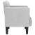 Canapea scaun cu cotiere, gri nor, 53 cm, textil GartenMobel Dekor