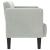 Canapea loveseat, gri deschis, 111 cm, catifea GartenMobel Dekor
