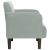 Canapea scaun cu cotiere Gri deschis 54 cm catifea GartenMobel Dekor
