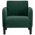 Canapea Scaun cu cotiere Verde Inchis 54 cm Catifea GartenMobel Dekor