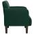 Canapea Scaun cu cotiere Verde Inchis 54 cm Catifea GartenMobel Dekor