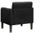 Canapea Scaun cu Cotiere Negru 54 cm Catifea GartenMobel Dekor