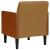 Canapea Scaun cu Cotiere Maro 55 cm Catifea GartenMobel Dekor