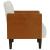 Canapea Scaun cu cotiere, crem, 55 cm, catifea GartenMobel Dekor