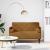 Canapea loveseat cu perne de suport maro 110 cm catifea GartenMobel Dekor
