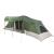 Cort de Familie cu acoperiș Verde și gri 721 x 335 x 212 cm GartenMobel Dekor