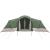 Cort de Familie cu acoperiș Verde și gri 721 x 335 x 212 cm GartenMobel Dekor