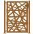 Poartă de grădină 100x125 cm, oțel rezistent la intemperii, design luminos GartenMobel Dekor