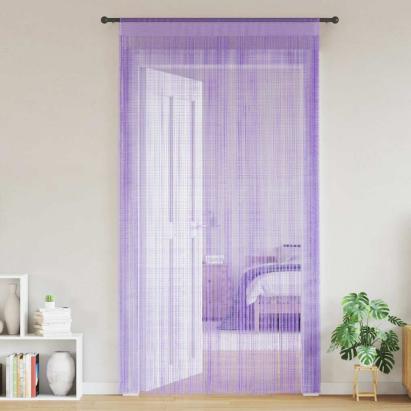 Perdele șir 2 buc Violet 100x250 cm GartenMobel Dekor