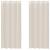 Perdele Voile cu Oelii 2 buc Crem 140x225 cm GartenMobel Dekor