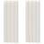 Perdele Voile cu Oelii 2 buc Crem 140x260 cm GartenMobel Dekor