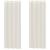 Perdele Voile cu Oelii 2 buc Crem 140x300 cm GartenMobel Dekor