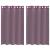 Perdele Voile cu Oeje 2 buc Violet 140x175 cm GartenMobel Dekor