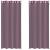 Perdele Voile cu Oeli 2 buc Violet 140x245 cm GartenMobel Dekor