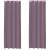 Perdele Voile cu Oelii 2 buc Violet 140x260 cm GartenMobel Dekor