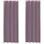 Perdele Voile cu Oelii 2 buc Violet 140x300 cm GartenMobel Dekor