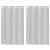 Perdele Voile cu Oelii 2 buc Gri deschis 140x175 cm GartenMobel Dekor
