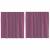Perdele Voile cu buzunare pentru bare 2 buc violet GartenMobel Dekor
