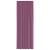 Perdele Voile cu buzunare pentru bare 2 buc violet GartenMobel Dekor