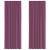 Perdele Voile cu buzunare pentru bare 2 buc violet GartenMobel Dekor