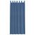 Perdele Voile cu buzunare pentru bare 2 buc Albastru regal GartenMobel Dekor