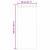 Perdele voal cu bucle 2 buc Roz deschis 140x260 cm GartenMobel Dekor