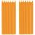 Perdele Voile cu Bucle 2 buc Portocaliu 140x260 cm GartenMobel Dekor