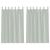 Perdele Voile cu Bucle 2 buc Gri deschis 140x175 cm GartenMobel Dekor