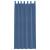 Perdele voal cu bucle 2 buc, albastru regal, 140x225 cm GartenMobel Dekor