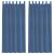 Perdele Voile cu Bucle 2 buc Albastru Regal 140x245 cm GartenMobel Dekor