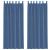 Perdele Voile cu Bucle 2 buc Albastru Regal 140x260 cm GartenMobel Dekor